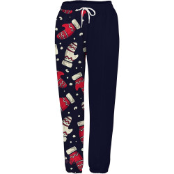 Generisch Jogginghose Damen Sporthose Lang Baumwolle Trainingshose Sweathose High Waist mit Streifen für Sport Yoga Gym