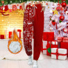 Generisch Jogginghose Damen Sporthose Lang Baumwolle Trainingshose Sweathose High Waist mit Streifen für Sport Yoga Gym