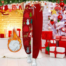Generisch Jogginghose Damen Sporthose Lang Baumwolle Trainingshose Sweathose High Waist mit Streifen für Sport Yoga Gym