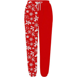 Generisch Jogginghose Damen Sporthose Lang Baumwolle Trainingshose Sweathose High Waist mit Streifen für Sport Yoga Gym