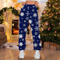 Generisch Jogginghose Damen Sporthose Lang Baumwolle Trainingshose Sweathose High Waist mit Streifen für Sport Yoga Gym