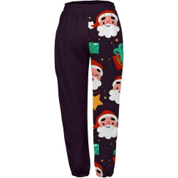 Generisch Jogginghose Damen Sporthose Lang Baumwolle Trainingshose Sweathose High Waist mit Streifen für Sport Yoga Gym