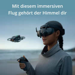 DJI Goggles 3, FPV Goggles mit atemberaubenden Micro-OLED Bildschirmen, immersives Flugerlebnis, O4 HD Videoübertragung,