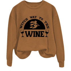 Halloween kostüm Damen Teufel ohne Kapuze Bluse Sweatshirt Damen Oversized Klassisch Langarm Rundhals Pulli kuschelig weich