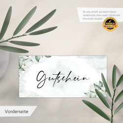 25 Blanko Gutscheine zum selbst Ausfüllen Nagelstudio Friseur Kosmetik Massage Wellness Fußpflege Blanko Gutschein Vorlage