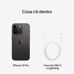 Apple iPhone 14 Pro 128GB Deep Violett - (Generalüberholt)