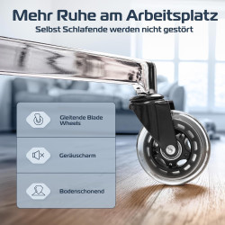 CLOUVOU SmartSeat Bürostuhl Ergonomisch [TESTSIEGER] Schreibtischstuhl 100% individuell einstellbar | Büro Stuhl & Gaming Stuhl