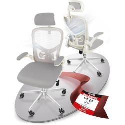 CLOUVOU SmartSeat Bürostuhl Ergonomisch [TESTSIEGER] Schreibtischstuhl 100% individuell einstellbar | Büro Stuhl & Gaming Stuhl
