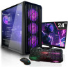 SYSTEMTREFF Basic Gaming Komplett PC Set AMD Ryzen 5 PRO 5655G 6x4.4GHz | AMD RX Vega 7 4K DX12 | 1TB M.2 NVMe | 32GB DDR4 RAM |
