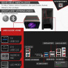 SYSTEMTREFF Basic Gaming Komplett PC Set AMD Ryzen 5 PRO 5655G 6x4.4GHz | AMD RX Vega 7 4K DX12 | 1TB M.2 NVMe | 32GB DDR4 RAM |