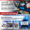 SYSTEMTREFF Basic Gaming Komplett PC Set AMD Ryzen 5 PRO 5655G 6x4.4GHz | AMD RX Vega 7 4K DX12 | 1TB M.2 NVMe | 32GB DDR4 RAM |