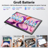 2025 Neueste Tablet 10 Zoll,3-in-1 Android Tablet Mit Tastatur Maus Stift, 4G LTE Tablets Mit 2 SIM 1 SD,64GB ROM 512GB