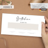 25 Blanko Gutscheine zum Selber Ausfüllen | Geschenkgutscheine für Kunden Gutscheine Vorlagen Gutscheinkarten für Nagelstudio