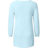 Generisch Pullover Damen Winter Fleece Flauschig Pulli Fleecepullover Lang Weich Langarmshirt Rundhalsausschnitt Warm Sweatshirt