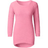 Generisch Pullover Damen Winter Fleece Flauschig Pulli Fleecepullover Lang Weich Langarmshirt Rundhalsausschnitt Warm Sweatshirt