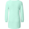 Generisch Pullover Damen Winter Fleece Flauschig Pulli Fleecepullover Lang Weich Langarmshirt Rundhalsausschnitt Warm Sweatshirt