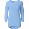 Generisch Pullover Damen Winter Fleece Flauschig Pulli Fleecepullover Lang Weich Langarmshirt Rundhalsausschnitt Warm Sweatshirt