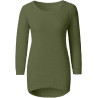 Generisch Pullover Damen Winter Fleece Flauschig Pulli Fleecepullover Lang Weich Langarmshirt Rundhalsausschnitt Warm Sweatshirt