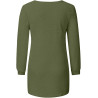 Generisch Pullover Damen Winter Fleece Flauschig Pulli Fleecepullover Lang Weich Langarmshirt Rundhalsausschnitt Warm Sweatshirt