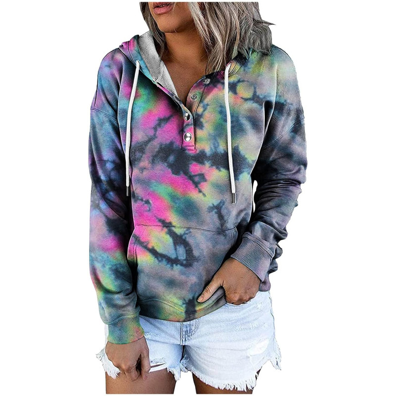 Generisch 2024 Kapuzenpullover für Damen gemütliche warme Zipper Sweatjacke mit Kapuze lang Leichte Sweatjacke weiche Sweatshirt