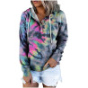Generisch 2024 Kapuzenpullover für Damen gemütliche warme Zipper Sweatjacke mit Kapuze lang Leichte Sweatjacke weiche Sweatshirt