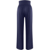 HXRYPG Weite Hose Damen Yogahose mit Taschen Elegant Jogginghose High Waist Stoffhose Teenager Mädchen Casual Schlupfhose