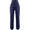 HXRYPG Weite Hose Damen Yogahose mit Taschen Elegant Jogginghose High Waist Stoffhose Teenager Mädchen Casual Schlupfhose