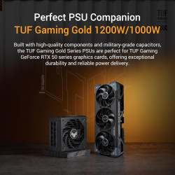 ASUS TUF Gaming GeForce RTX 5080 OC Edition 16GB GDDR7 Gaming Grafikkarte (Nvidia GeForce RTX5080, 3,6 Slot Design, PCIe 5.0, 2X