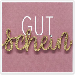 Perleberg Gutscheinkarte - Lettering Collection - Gutschein Karte - Karte als Geschenk - Geschenkkarte - Gutschein zum selber