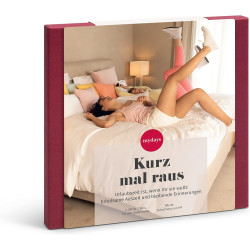 mydays Geschenkbox Kurz mal Raus, idyllische Hotels an ca. 230 Standorten, Erlebnis-Box für 2 Personen AI Affiliate