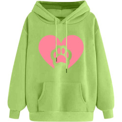 Damen Hoodie Elegant Sweatshirt mit Kapuze Fashion Kapuzenpullover Sport Pullover Frauen Bekleidung Winter Oberteile Elegante
