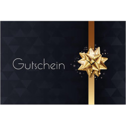 Merz – 1 Stück Gutscheinkarte mit Kuvert 12x18 cm – Blanko Gutschein zum selber ausfüllen – Geschenkgutschein Klappkarte für
