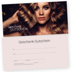 cosmeticPlus 50 Friseurgutscheine CURLY POWER für Friseure Gutscheinkarten Gutscheine Geschenkgutscheine AI Affiliate