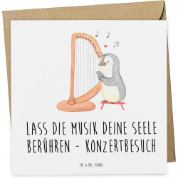 Mr. & Mrs. Panda Gutschein Seele Konzertbesuch - Geschenk, Magie der Musik, Seele berühren, Geschenk für Freunde, Gutschein