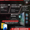 SYSTEMTREFF Basic Gaming Komplett PC Set AMD Ryzen 5 5500 6x4.2GHz | Nvidia RTX 3060 12 GB | 1TB M.2 NVMe | 32GB DDR4 RAM | 27