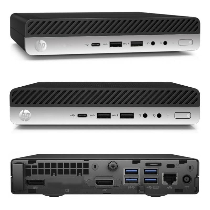 HP 18cm Silent Mini-PC Business Office Multimedia Computer mit 3 Jahren Garantie! | Intel®Pentium® 4400T 2x2.90GHz | 8GB DDR4 |