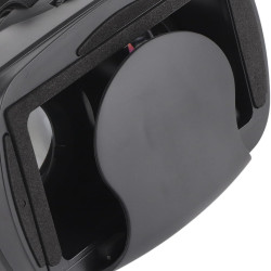 VRG Pro 3D VR Headset, Blaulicht Augenschutz 3D VR Virtual Reality Brille mit Fernbedienung für Handy