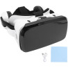 VR Headset für 5,5 Bis 7,2 Zoll Telefon, Virtual Reality 3D -Brille VR -Brille in Bluetooth -Kopfhörern mit Blauen
