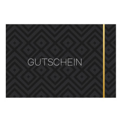 1 Gutscheinkarte Geschenkgutschein mit Kuvert 12x18cm Klappkarte Gutschein für privat Business geschäftlich Geburtstag