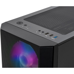 PCSpecialist Prism Gaming PC - Intel Core i5-14400F 4.70 GHz 10-Core, 32 GB DDR5 RAM, 8 GB GEFORCE RTX 4060, 1TB M.2 SSD,