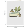 papercrush® Pop-Up Karte Wellness Gutschein - 3D Gutscheinkarte zum Geburtstag (Sauna & Spa) - Wellnessgutschein für Massage &