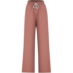 Jogginghose Damen Baggy Sporthose mit Kordelzug Stoffhose mit Taschen Laufhose High Waist Lange Hosen Freizeithose Teenager