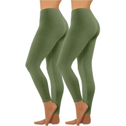 HXRYPG 2er Pack Leggings Damen Elastisch Yogahose Lange Sportleggings Blickdicht Frauen Sporthose Yoga Hosen Scrunch Teenager