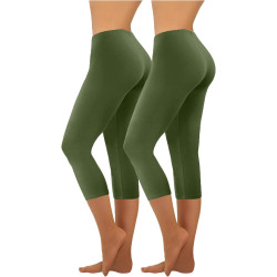 HXRYPG 2er Pack Leggings Damen Elastisch Yogahose Lange Sportleggings Blickdicht Frauen Sporthose Yoga Hosen Scrunch Teenager