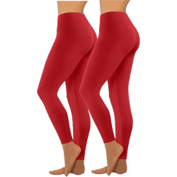 HXRYPG 2er Pack Leggings Damen Elastisch Yogahose Lange Sportleggings Blickdicht Frauen Sporthose Yoga Hosen Scrunch Teenager