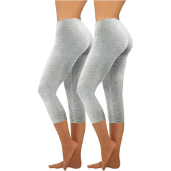HXRYPG 2er Pack Leggings Damen Elastisch Yogahose Lange Sportleggings Blickdicht Frauen Sporthose Yoga Hosen Scrunch Teenager