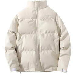 hehiy Herren Jacke Daunenjacke Hooded Puffer Jacket Winterjacke, Steppjacke gefüttert mit abnehmbarer Kapuze in vielen Farben,