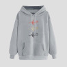 Hoodie für Damen Elegant Sweatshirt mit Kapuze Fashion Kapuzenpullover Sport Pullover Frauen Hoody Langarm Oberteil Teenager