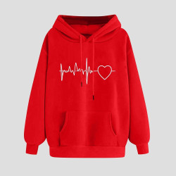 Hoodie für Damen Elegant Sweatshirt mit Kapuze Fashion Kapuzenpullover Sport Pullover Frauen Hoody Langarm Oberteil Teenager