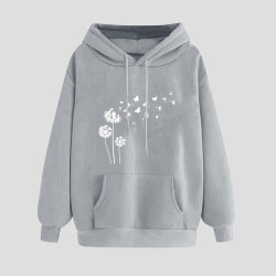 Hoodie für Damen Elegant Sweatshirt mit Kapuze Fashion Kapuzenpullover Sport Pullover Frauen Hoody Langarm Oberteil Teenager